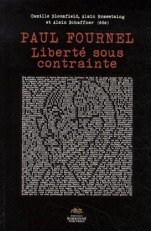 Emprunter Paul Fournel. Liberté sous contrainte livre