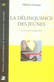 Emprunter La délinquance des jeunes. L'insécurité en question livre