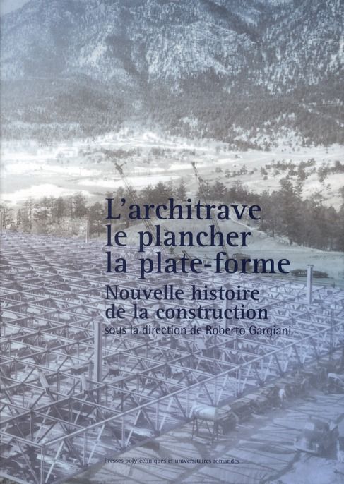 Emprunter L'architrave, le plancher, la plate-forme. Nouvelle histoire de la construction livre