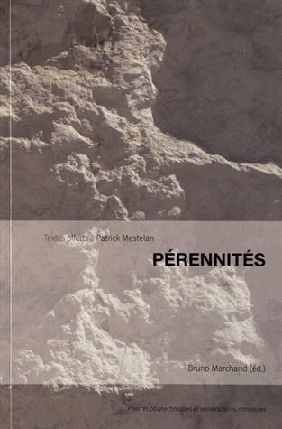 Emprunter Pérennités. Textes offerts à Patrick Mestelan livre