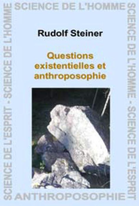 Emprunter Questions existentielles et anthroposophique livre