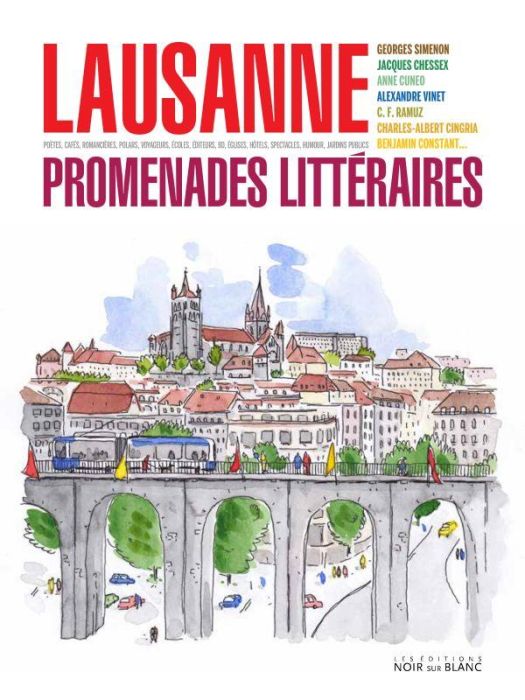 Emprunter Lausanne. Promenades littéraires livre