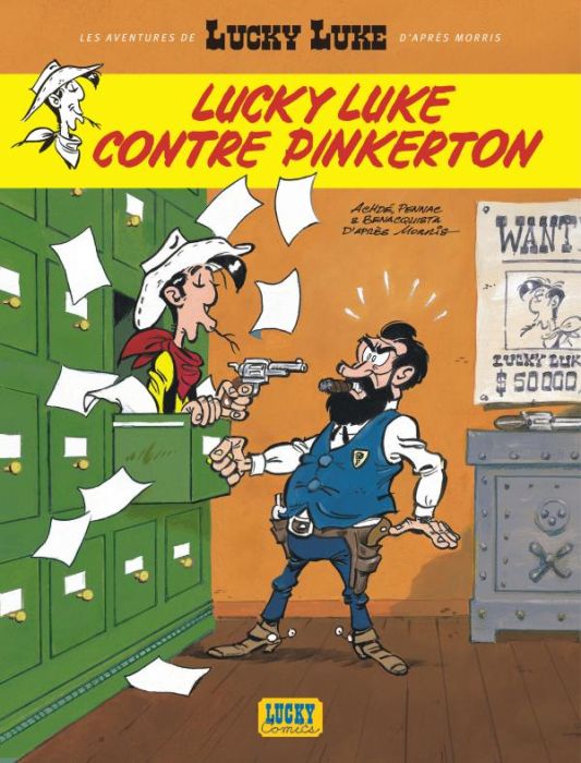 Emprunter Les Aventures de Lucky Luke d'après Morris Tome 4 : Lucky Luke contre Pinkerton livre