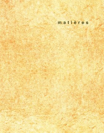 Emprunter Matières N° 11/2014 livre