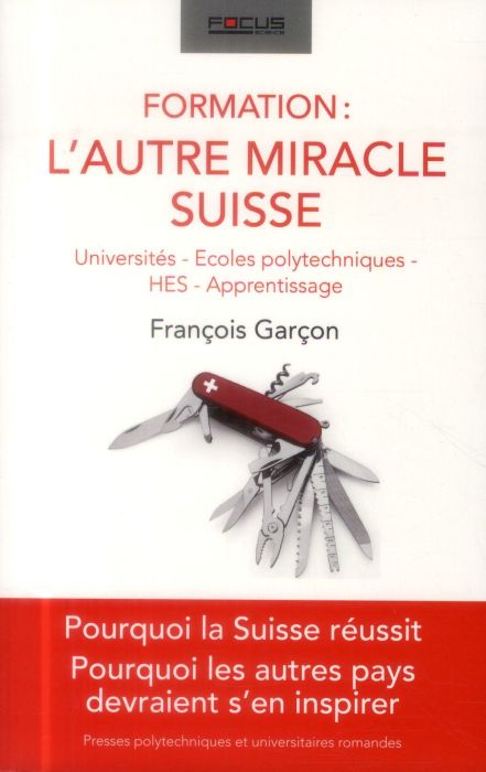 Emprunter Formation : l'autre miracle suisse livre