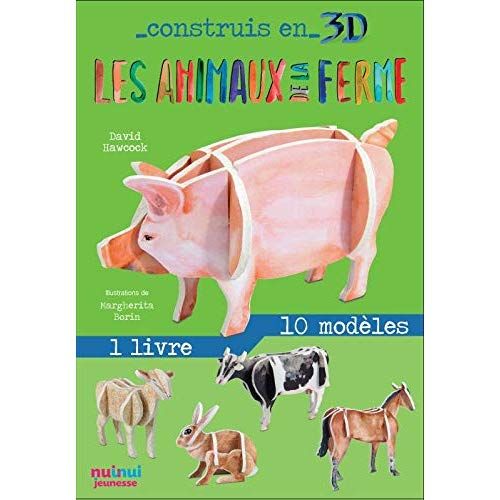 Emprunter Les animaux de la ferme. Avec 1 livre et 10 modèles livre