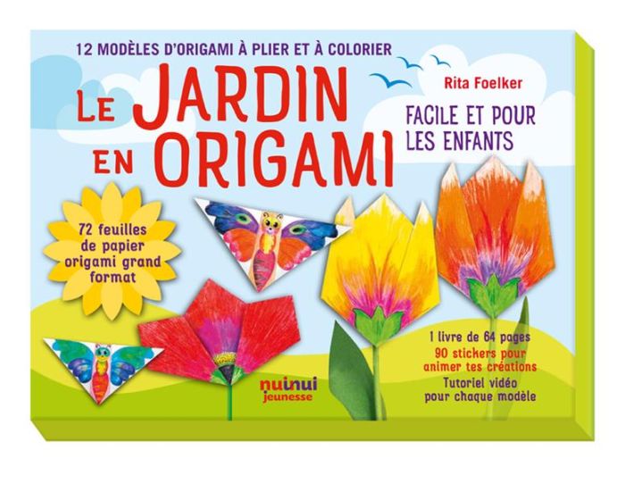 Emprunter Le jardin en origami. 12 superbes modèles à plier et colorier livre