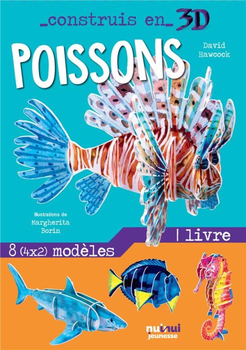 Emprunter Poissons. Avec 1 livre et 8 modèles livre