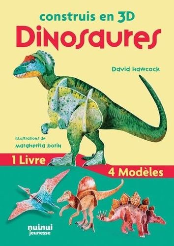 Emprunter Dinosaures. Avec 1 livre et 4 modèles livre