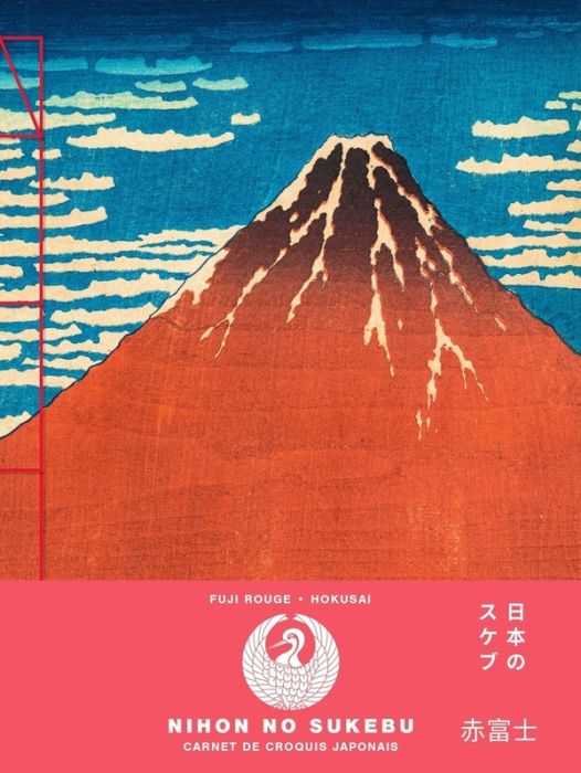 Emprunter Carnet de croquis japonais. Fuji rouge Hokusai livre