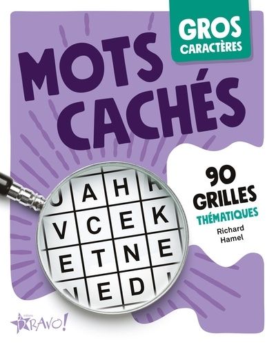 Emprunter Mots cachés. 90 grilles thématiques thématiques [EDITION EN GROS CARACTERES livre