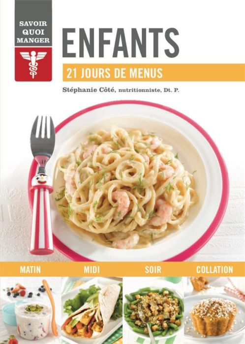 Emprunter Enfants. 21 jours de menus livre