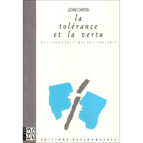 Emprunter LA TOLERANCE ET LA VERTU livre