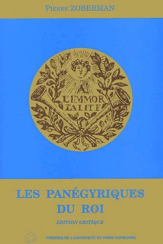 Emprunter PANEGYRIQUES DU ROI PRONONCES DANS L ACADEMIE livre