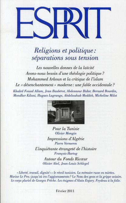 Emprunter Esprit N° 372, Février 2011 : Religions et politique : séparations sous tension livre