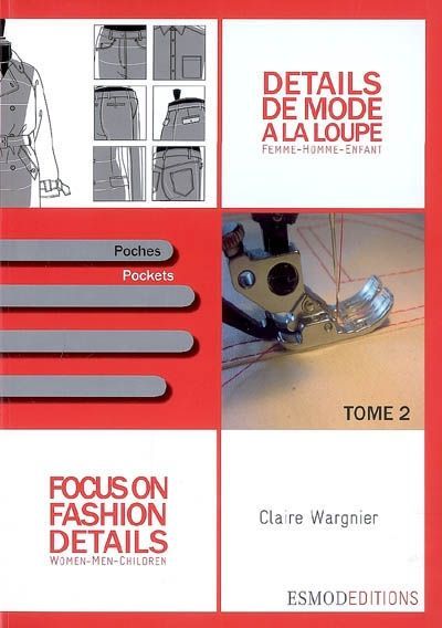 Emprunter Détails de mode à la loupe. Tome 2, Poches, Edition bilingue français-anglais livre