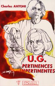 Emprunter U. G.. Pertinences impertinentes livre