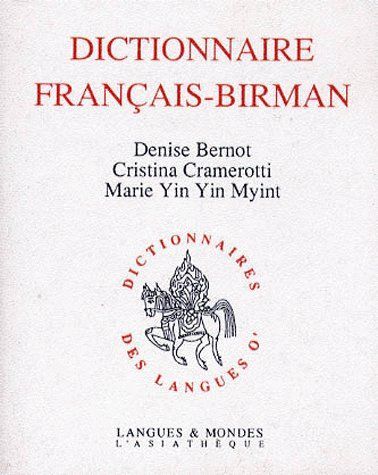 Emprunter Dictionnaire français-birman livre