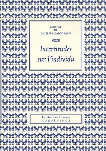 Emprunter Incertitudes sur l'individu livre