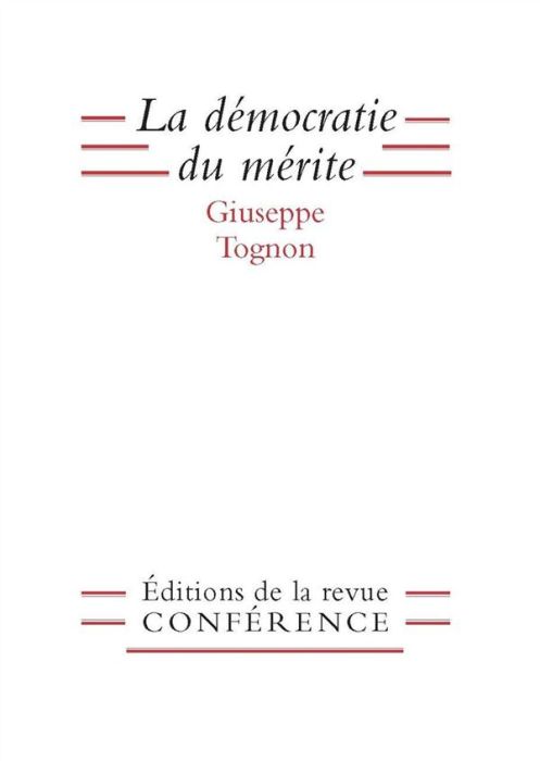 Emprunter La démocratie du mérite livre