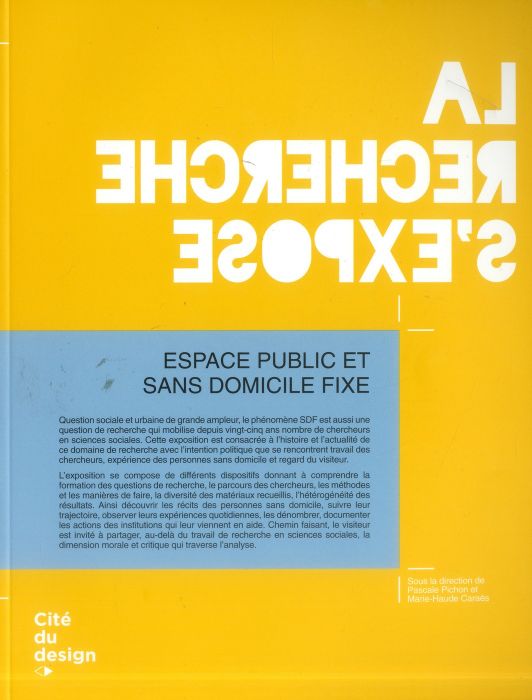 Emprunter La recherche s'expose. Espace public et sans domicile fixe livre