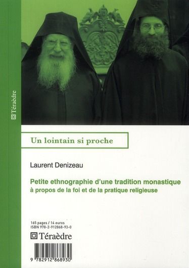 Emprunter Petite éthnographie d'une tradition monastique. A propos de la foi et de la pratique religieuse livre