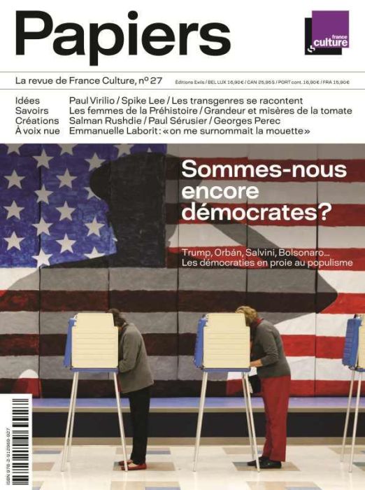 Emprunter France Culture Papiers N° 27, Janvier-mars 2019 : Sommes-nous encore démocrates ? livre