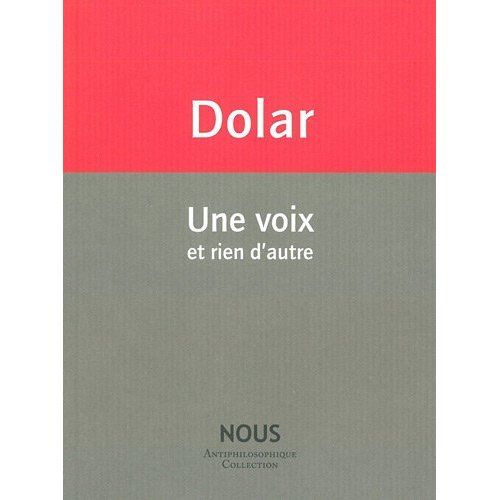 Emprunter Une voix et rien d'autre livre