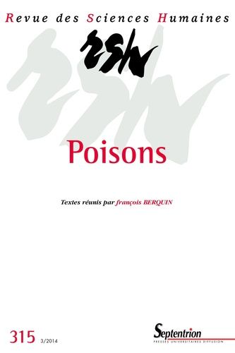 Emprunter Revue des Sciences Humaines N° 315, 3/2014 : Poisons livre