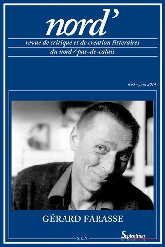 Emprunter Nord' N° 63, Juin 2014 : Gérard Farasse livre