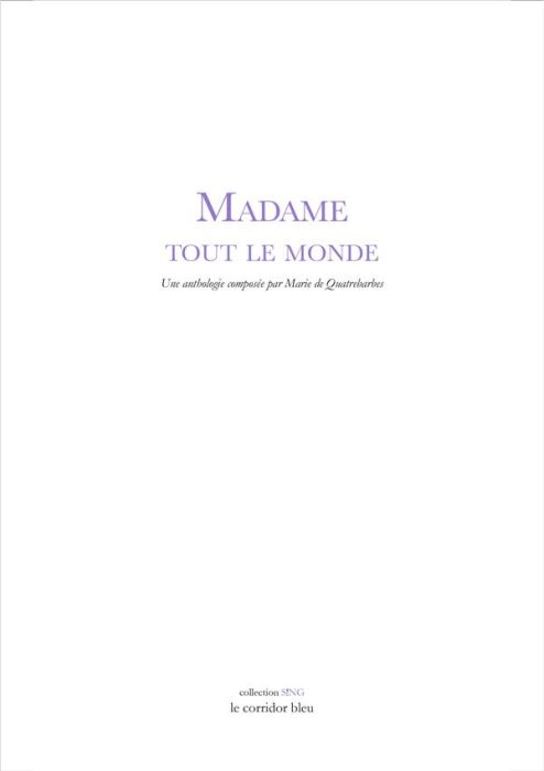 Emprunter Madame tout le monde livre