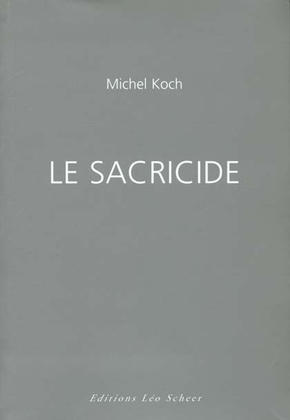 Emprunter Le sacricide livre