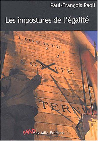 Emprunter Les impostures de l'égalité livre