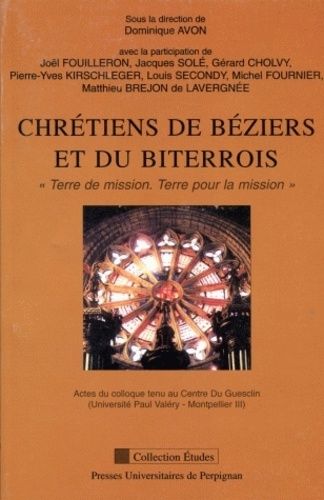 Emprunter Chrétiens de béziers et du biterrois livre