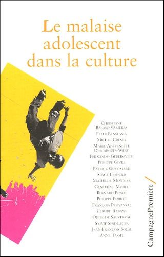 Emprunter Le malaise adolescent dans la culture livre