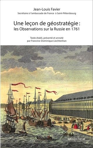 Emprunter Une leçon de géostratégie : les Observations sur la Russie en 1761 livre