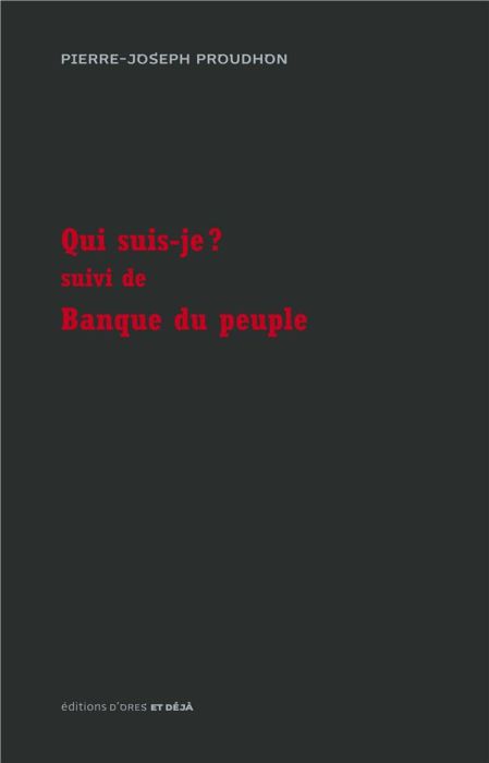 Emprunter Qui suis-je ? Suivi de Banque du peuple livre