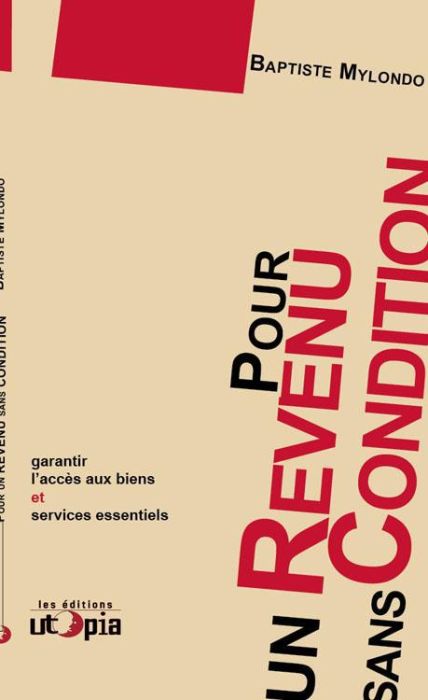 Emprunter Pour un revenu sans condition. Garantir l'accès aux biens et services essentiels livre