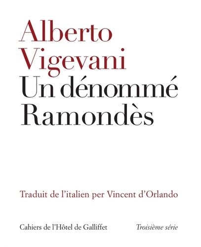 Emprunter Un dénommé Ramondès livre