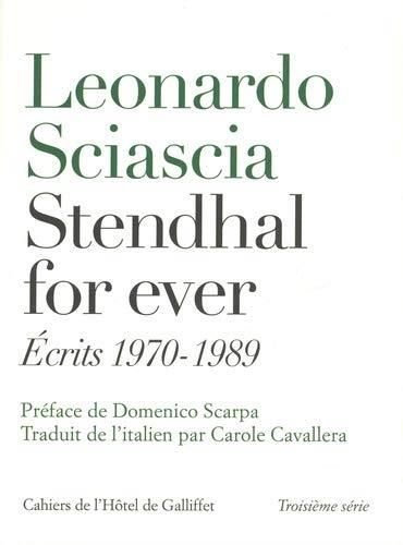 Emprunter Stendhal for ever. Ecrits 1970-1989 livre