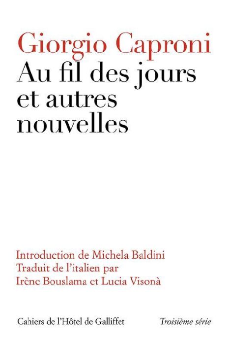 Emprunter Au fil des jours et autres nouvelles livre