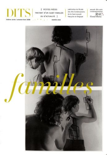 Emprunter Dits N° 11, Automne-Hiver 2008 : Familles livre