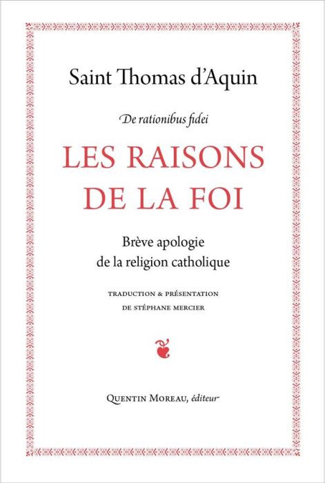 Emprunter Les raisons de la foi. Suivi de la Lettre à dom Bernard, abbé du Mont-Cassin, Edition bilingue franç livre