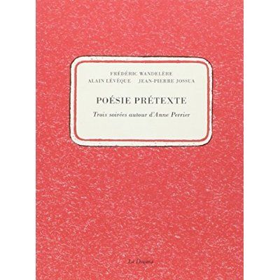 Emprunter Poésie prétexte livre