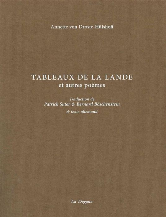 Emprunter Tableaux de la lande et autres poèmes. Edition bilingue français-allemand livre