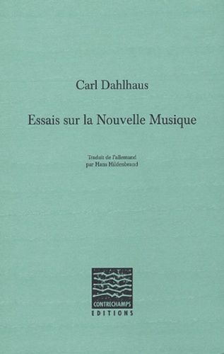 Emprunter Essais sur la Nouvelle Musique livre