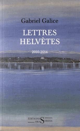 Emprunter LETTRES HELVETES livre