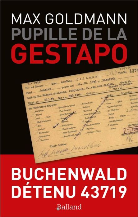 Emprunter Pupille de la Gestapo livre