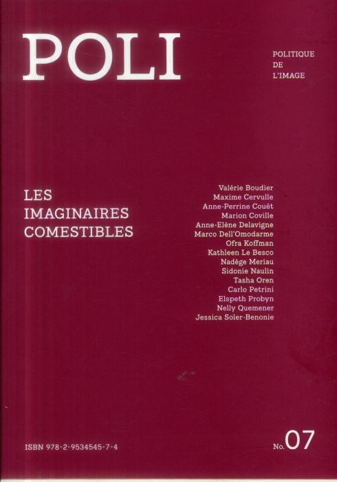 Emprunter Poli N° 7 : Les imaginaires comestibles livre