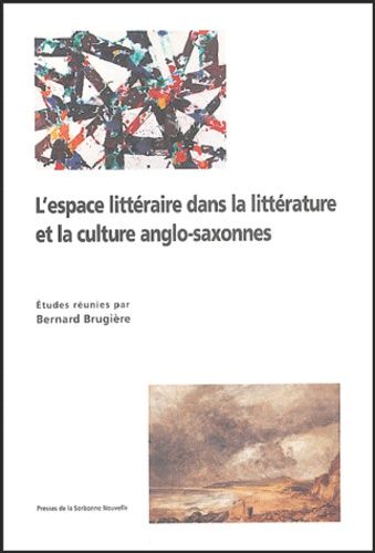 Emprunter L'espace littéraire dans la littérarure et la culture anglo-saxonnes livre